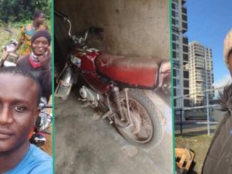 Okada Man Suffering in Nigeria Relocates to UK, His Life Changes, Transformation Video Drops