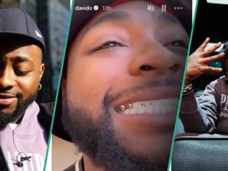 “Iced Up”: Davido Shows Off His New Diamond Encrusted Tooth, Clip Goes Viral