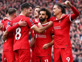 EPL: Liverpool’s title ambition takes hit with 2-0 defeat to Everton