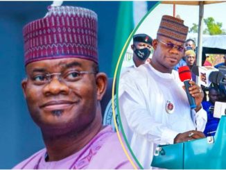 BREAKING: EFCC Operatives Lay Siege on Ex-Gov Yahaya Bello's House, Video Emerges
