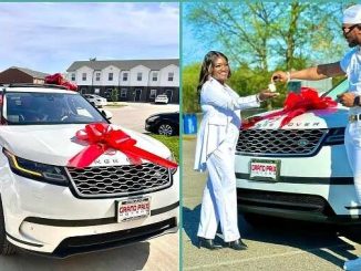 "She Took the Risk for Me": Nigerian Man Buys Range Rover for American Wife Who Took Him Abroad