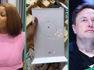 Lady Buys Elon Musk's Starlink Internet System to Enjoy Unlimited Monthly Data And Faster Browsing