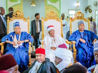 Shettima, Etsu Nupe, Indimi, Modu Sherrif, Others Present As Shehu Of Borno Marries Off 4 Daughters