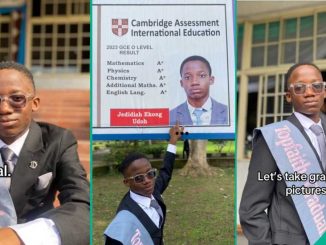 Nigerian Student Clears His Cambridge Assessment International Education Result With Straight A1's