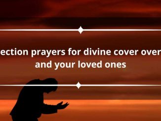 20 protection prayers for divine cover over you and your loved ones