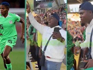 Paris 2024 Olympics: Football Fans Jump on Brain Jotter's Gwo Gwo Gwo Ngwo During Super Falcons Game