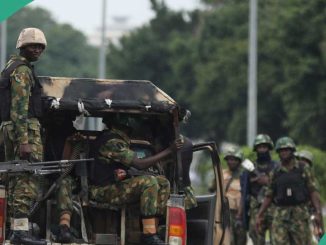 BREAKING: Confusion as Soldiers ‘Take Over’ Abuja Road As Hardship Protest Looms, Video Trends