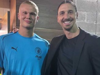 Zlatan Ibrahimovic Brags About Looks As He Strikes Pose With Haaland: “We Need No Filters”