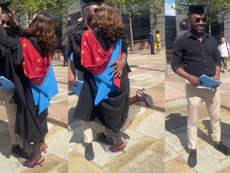 "Man paid £14,500 for my fees without asking for a dime from me" – Nigerian lady salutes her husband for funding her Masters Degree in UK (VIDEO)