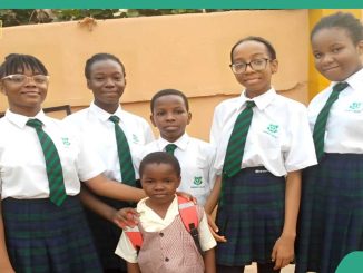 Five Secondary School Students Who Adopted 7-Year-Old Girl in Enugu Raise N493,000 For Her