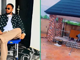 Lovely Video Shows Bungalow Young Nigerian Man Recently Completed