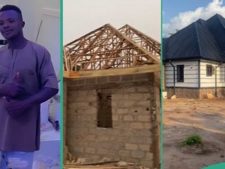 Nigerian Man Accomplishes Impressive Feat, Builds Beautiful House and Decorates it Nicely