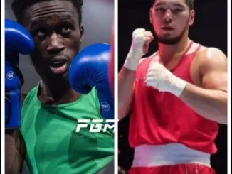 Nigerian Boxer Olaore Crashes Out, Loses 0-5 To Kazakhstan Opponent