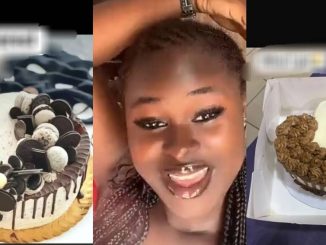 Lady's Hilarious "What I Ordered Vs What I got" Cake Delivery Sparks Laughter Online (PHOTOS)