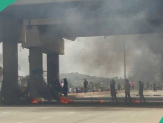 BREAKING: Violence Erupts in Kaduna as Protesters Burn KASTLEA Office, Loot Property