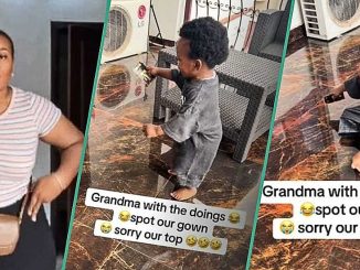 Little Boy Jumps for Joy after Wearing Oversized Top From Grandma in Hilarious Video, People React