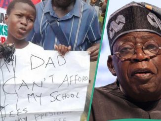 Hardship Protest: Little Girl Writes Tinubu for Assistance to Pay School Fees, Video Emerges