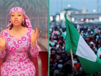 Regina Daniels Shares New Video on Day 2 of Protest After Being Mercilessly Dragged: “You Again?”