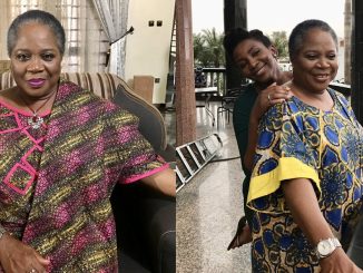 Actress Genevieve Nnaji pays last respect to Onyeka Onwenu