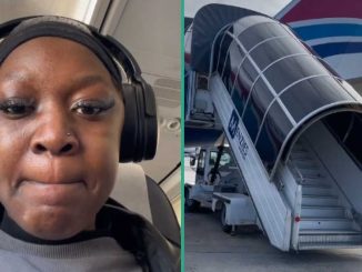 Tired Lady Takes Flight in Video and Returns to Her Parents' House, Says She Was Fighting Tears