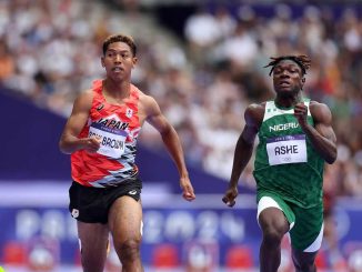 Paris 2024: Nigeria’s Favour Ashe to Go Up Against Noah Lyles, Oblique Seville in 100m Semis