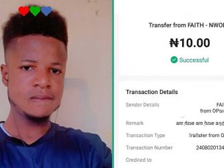 Man Reacts as His Ex-Girlfriend Credits His Account With Just N10 after Hearing He Lost His Job