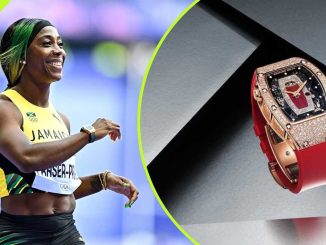 Shelly-Ann Fraser-Pryce Debuts $185,000 Wristwatch at Paris 2024 Olympics: Photos