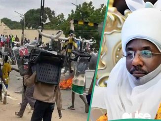 Protest: Emir Sanusi Decries Looting of Public, Private Properties in Kano, Issues Warning