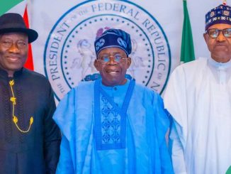 BREAKING: Details of Tinubu’s Meeting With Buhari, Jonathan, Ribadu, 36 State Governors Emerge