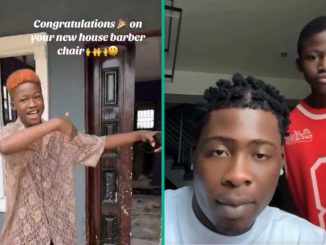 Barber Chair Set to Complete New House After Leaving Ex-boss GOE, Gives Fans Tour: “It Has P.O.P”