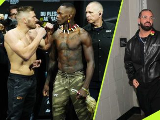 UFC 305: Drake Bets $450,000 on Israel Adesanya in Fight vs Du Plessis