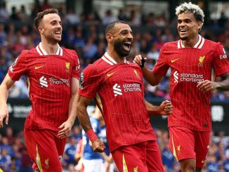 EPL: Mohamed Salah Reacts After Leading Liverpool to Victory Against Ipswich