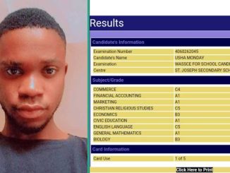 WAEC 2024: WASSCE Result of Student Who Scored 175 in JAMB Surfaces Online