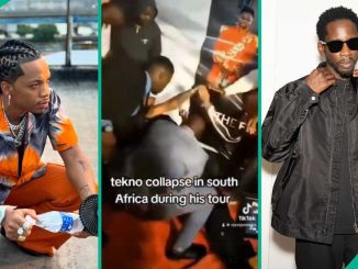 Nigerian Singer Tekno Collapses on Stage While Performing in South Africa? Here’s the Truth