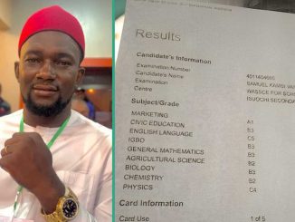 WAEC Result: Student Who Was Promised iPhone Passes WASSCE With B2 in General Mathematics