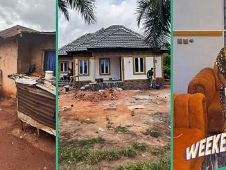 Man Celebrates Building House for Mum Who Was Chased Out By Different Landlords, Video Trends