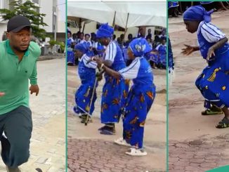 Old Women At August Meeting Join Brain Jotter's Gwo Gwo Gwo Ngwo Challenge, Compete in Dancing Moves