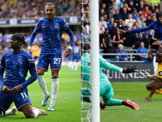 Madueke bags hat-trick in style as Chelsea thrash Wolves 6-2 