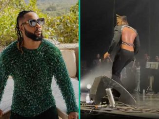 Flavour Rocks Backless Top, Crop Top at OVO Wembley Concert, Videos Raise Concerns: “Like Bobrisky”