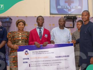 Jubilation as UTME Candidate with Top Performance Gets ₦2.4m Scholarship, Details Emerge