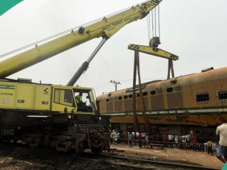 “Upon Arrival at the Scene": Tragedy as Train Crushes Man to Death in Lagos