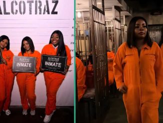 Nigerian Lady Posts Video as She and Friends Celebrate Birthday in UK 'Prison', Wear Orange Uniforms