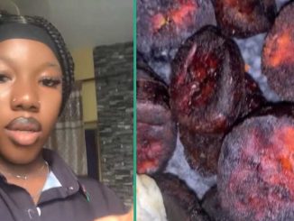 Nigerian Lady Cries out, Shows Fried Plantain and Eggs She Prepared for Her Boyfriend's Mother