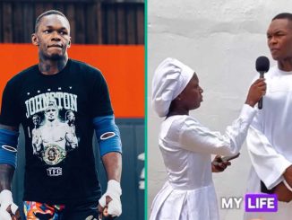 "Biggest Shock Ever": Reactions as Israel Adesanya Attends Celestial Church in Lagos, Clip Trends