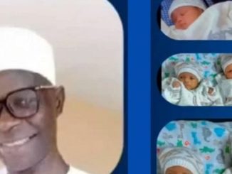 Nigerian man cr!es for help as wife delivers 11 babies in two months interval