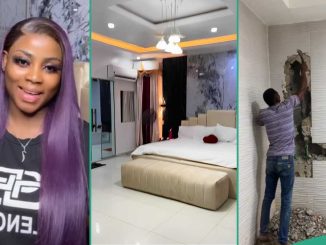 Lady Spends over N3 Million to Renovate Bedroom and Toilet in Her Rented Apartment, Shares Result