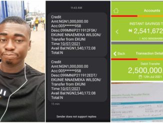 Nigerian Man Mistakenly Gets N2.5m Sent to His Account, He Goes to Bank and Returns It