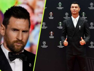 “Messi Can Only Dream of This Aura”: Fans Hail Ronaldo’s Hot Red Carpet Look for UCL Draw