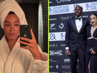 Meet Victor Osimhen’s Girlfriend Stefanie Ladewig As Nigerian Star Set for Saudi Move