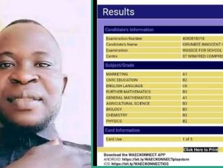 WAEC Result 2024: Man Shares Performance of His School Son in SSCE, He Scored A1 in Marketing